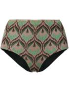 Circus Hotel High Waisted Bikini Bottom - Black