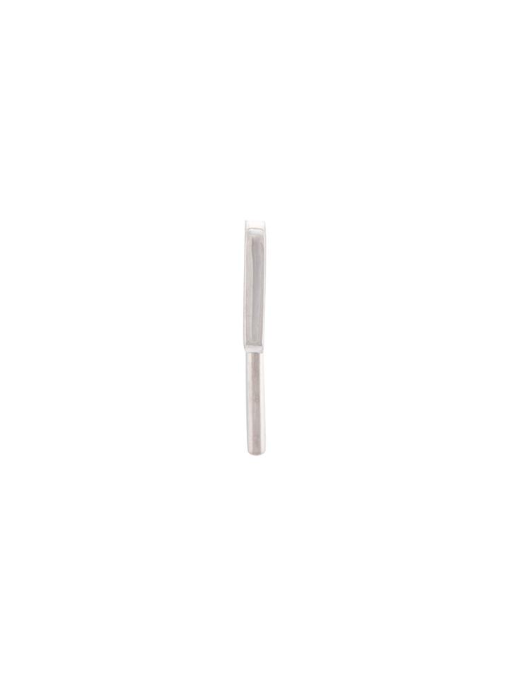 Biis Line Shaped Studs - Grey