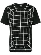 Comme Des Garçons Homme Plus Check Print T-shirt - Black