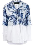 Sport Max Code Teheran Printed Shirt - Blue