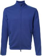 Kent & Curwen Contrast Panel Cardigan - Blue