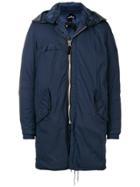 Stone Island Shadow Project Classic Zip-up Parka - Blue