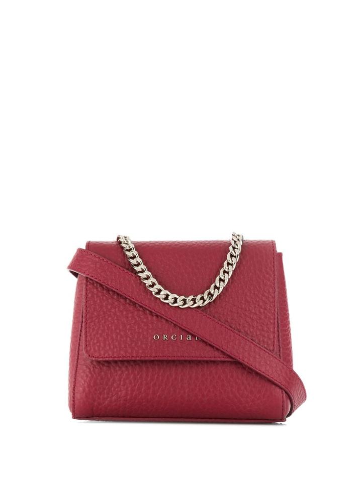 Orciani Logo Belt Bag - Red