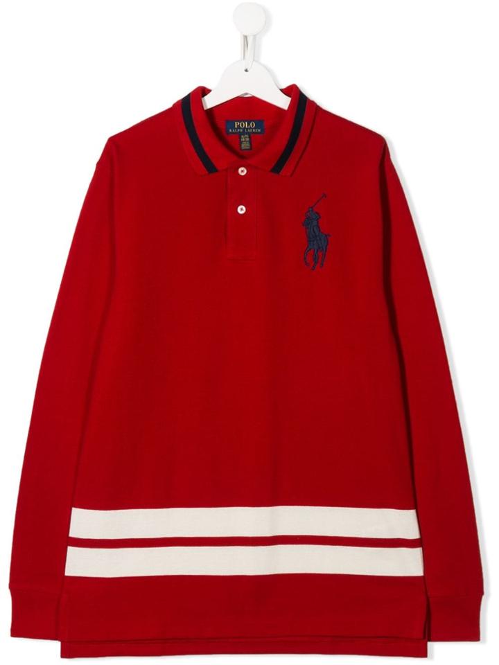 Ralph Lauren Kids Teen Piqué Polo Shirt - Red