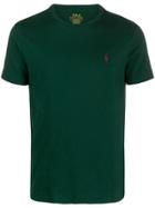 Polo Ralph Lauren Logo-embroidered T-shirt - Green
