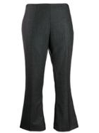 Berwich Cropped Kick-flare Trousers - Grey