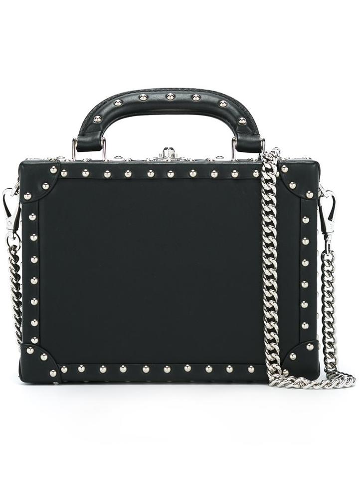 Bertoni 1949 'bertoncina Squared' Cross Body Bag, Women's, Black