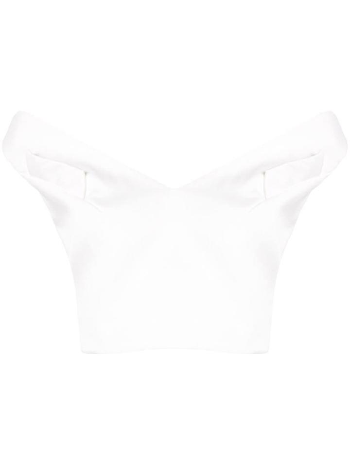Maticevski Dancer Bodice Top - White