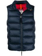 Parajumpers Zipped Padded Gilet - Blue