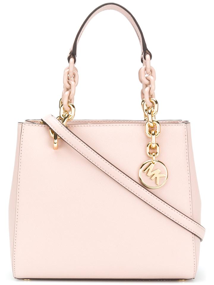 Michael Michael Kors Cynthia Medium Tote - Pink & Purple