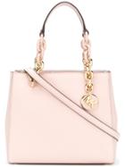 Michael Michael Kors Cynthia Medium Tote - Pink & Purple