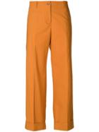 Alberto Biani Tailored Trousers - Yellow & Orange