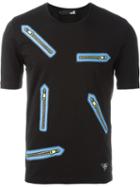Love Moschino Zip Print T-shirt