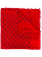 Gucci Guccighost Modal Shawl - Red