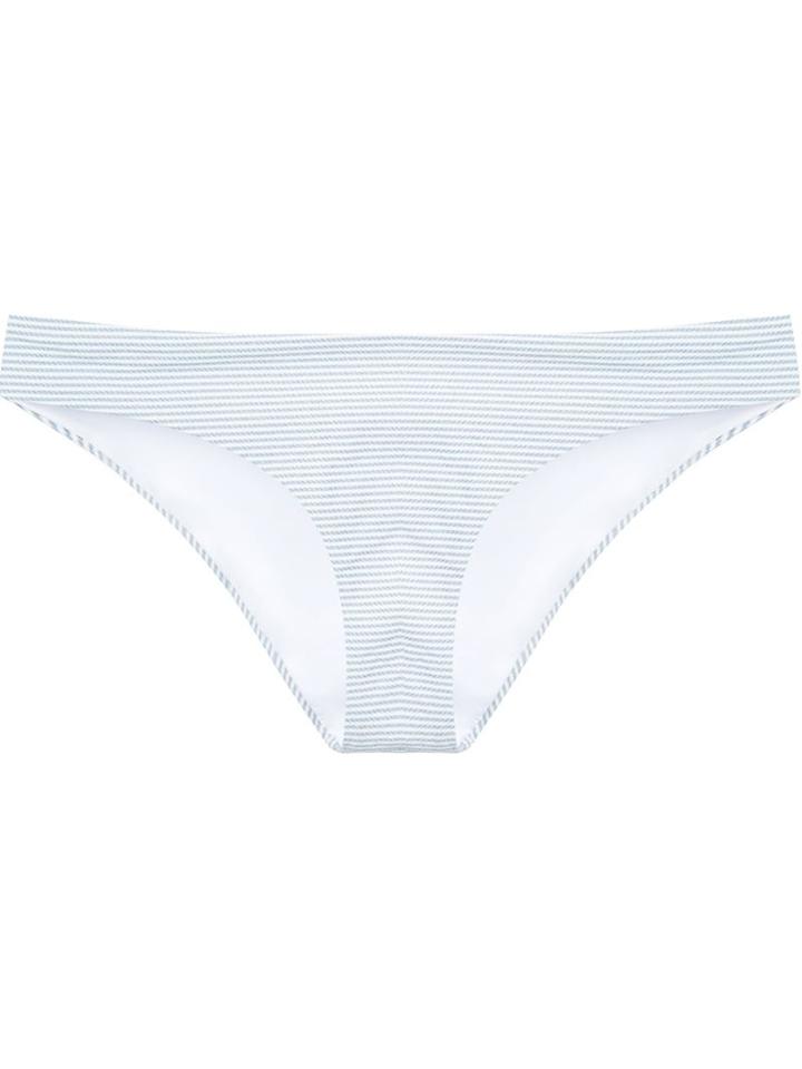 Onia Lily Sporty Bikini Bottoms, Women's, Size: L, White, Nylon/polyester/spandex/elastane