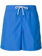 Polo Ralph Lauren Embroidered Logo Swimming Shorts - Blue