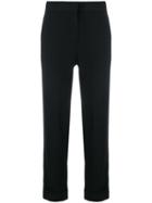 Prada Side-striped Tailored Trousers - Black