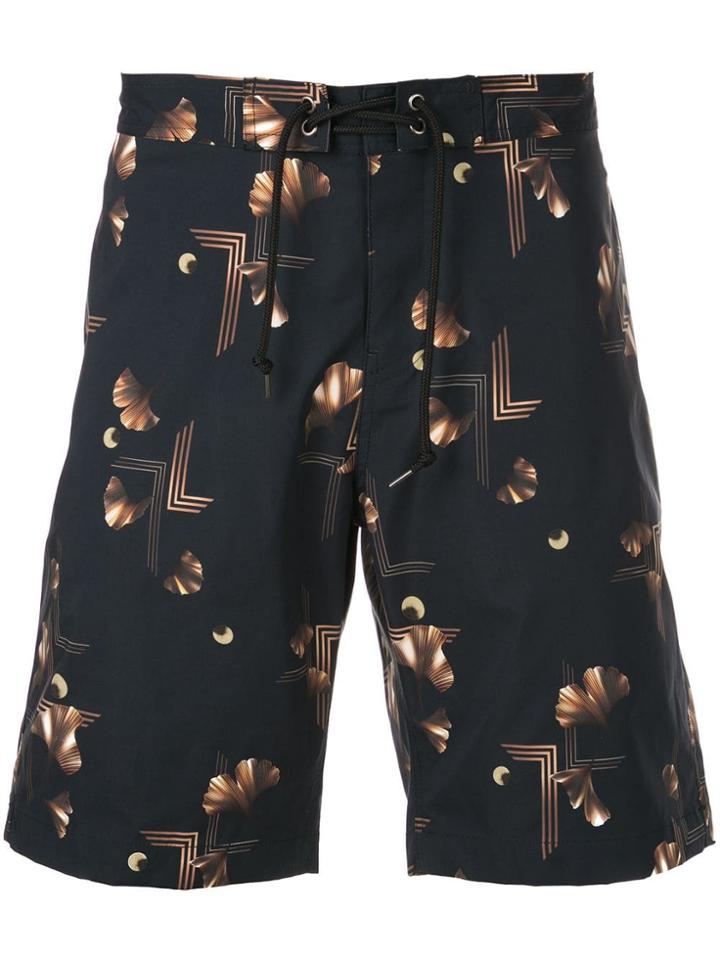 John Elliott Solar Board Shorts - Black