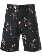 John Elliott Solar Board Shorts - Black