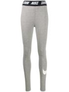 Nike Logo Band Leggings - Grey