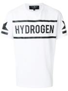 Hydrogen Logo Print T-shirt - White