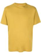 Officine Generale Plain T-shirt - Yellow
