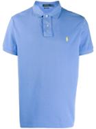 Polo Ralph Lauren Small Embroidered Logo Polo Shirt - Blue