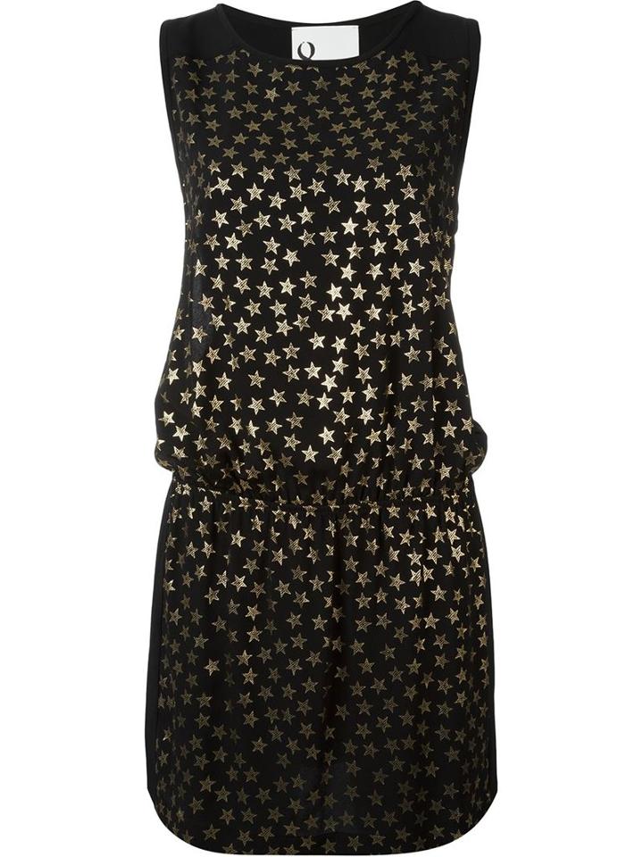 8pm Sleeveless Star Print Dress