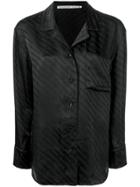 Alexander Wang Monogram Pyjama Shirt - Black