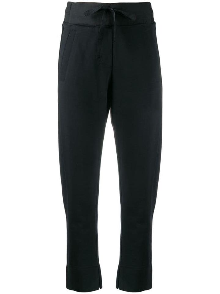 Ann Demeulemeester Drawstring Waist Trouserss - Black