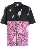 Valentino Japanese Pond Print Shirt - Pink