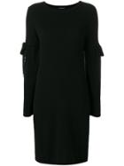 Luisa Cerano Knitted Dress - Black