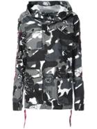 Haculla Kustom Camo Parka - Black