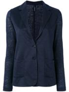Woolrich - Blazer Jacket - Women - Linen/flax - S, Blue, Linen/flax