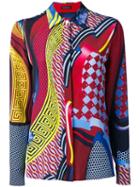 Versace - Printed Shirt - Women - Silk - 42, Silk