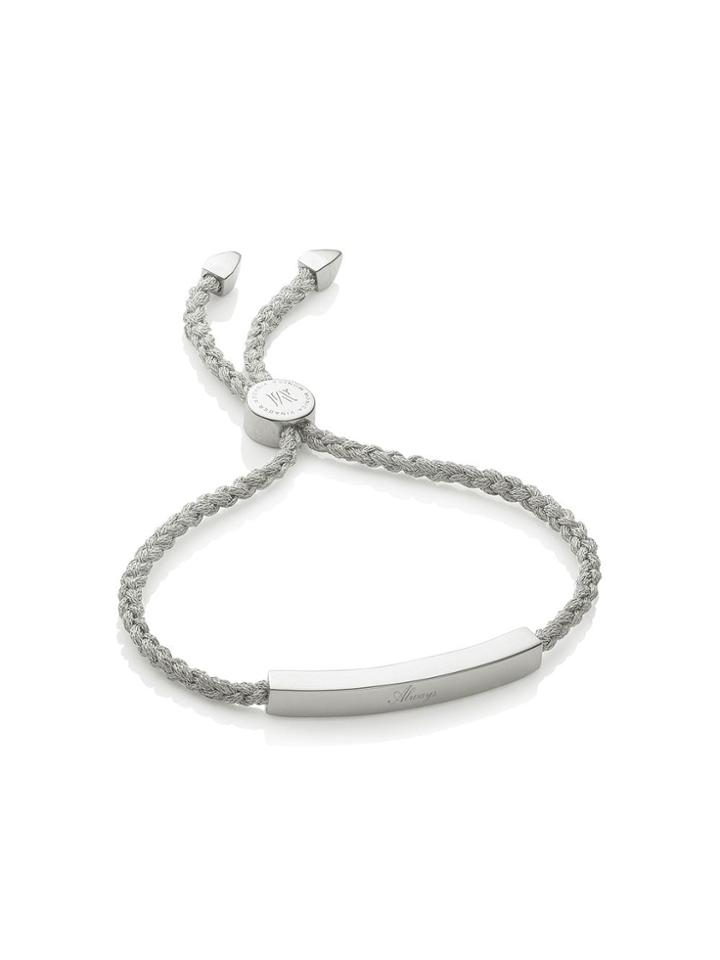 Monica Vinader Linear Bracelet - Silver