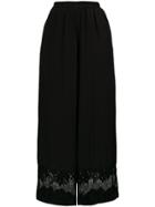 Gold Hawk Julia Lace Trousers - Black