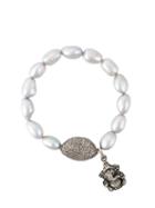 Loree Rodkin Diamond Charm Bead Bracelet, Women's, Metallic