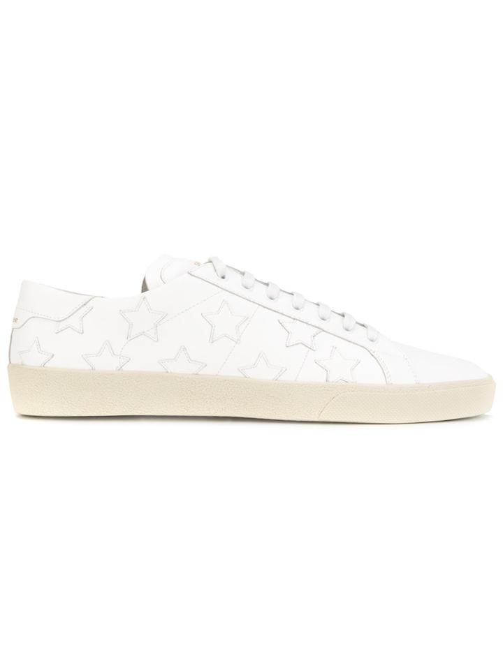 Saint Laurent Court Classic California Sneakers - White