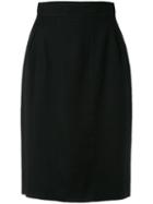 Chanel Vintage Classic Pencil Skirt, Women's, Size: 38, Black