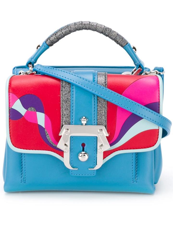 Paula Cademartori 'dun Dun' Flap Closure Cross Body Bag