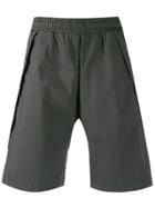 Low Brand Panelled Bermuda Shorts - Grey