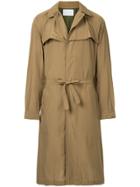 Kolor Long Belted Trench - Brown