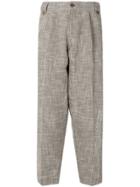 Costumein Woven Cropped Trousers - Nude & Neutrals