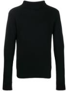 Barena Funnel Neck Sweater - Black
