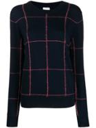 Paul Smith Geometric-print Jumper - Blue