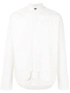 Joe Chia Layered Shirt - White