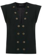 Talie Nk Embellished Top, Women's, Size: 36, Black, Polyester/spandex/elastane/viscose