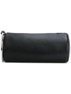 Kara - Handle Applique Clutch Bag - Women - Leather/metal - One Size, Black, Leather/metal