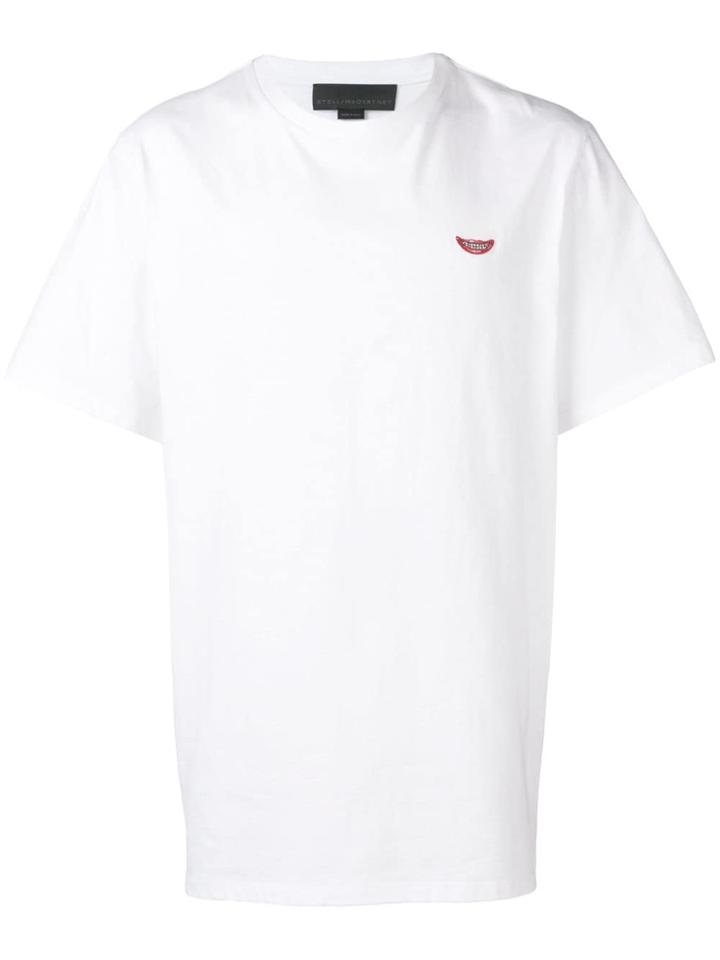 Stella Mccartney Smile Patch T-shirt - White